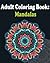 Adult Coloring Book : Mandalas: Mandala coloring book for adults