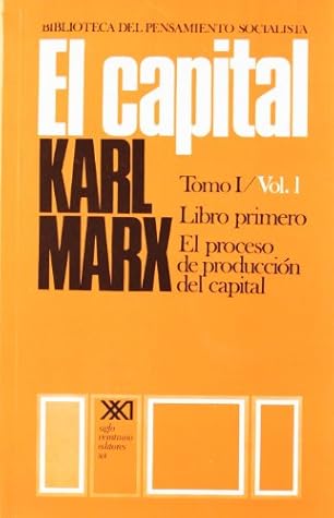 El capital. Tomo 1, Vol. 1