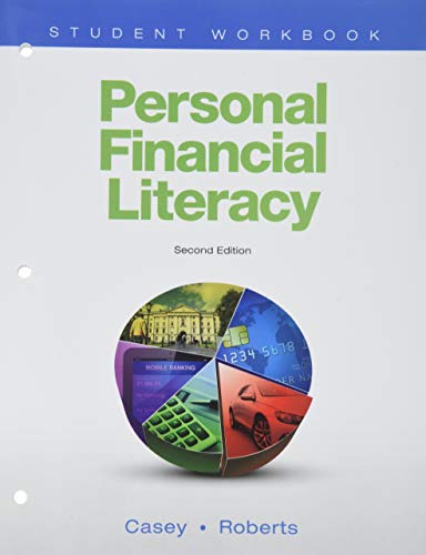 Personal Financial Literacy Workbook for Personal Financial Literacy (Paperback)