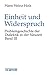 Einheit und Widerspruch: Pr...