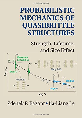 Probabilistic Mechanics of Quasibrittle Structures: Strength, Lifetime, and Size Effect (Hardcover)