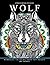 Wolf Mandalas Coloring Book...