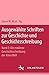 Ausgewählte Schriften zur Geschichte und Geschichtsschreibung by Wilfried Nippel