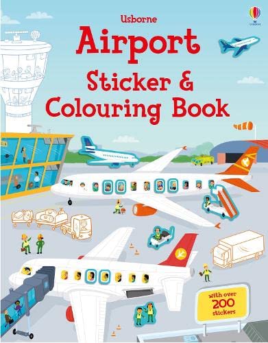 Airport Sticker & Colouring Book (Sticker and Colouring Books)