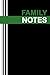 Family-Notes by B.G.