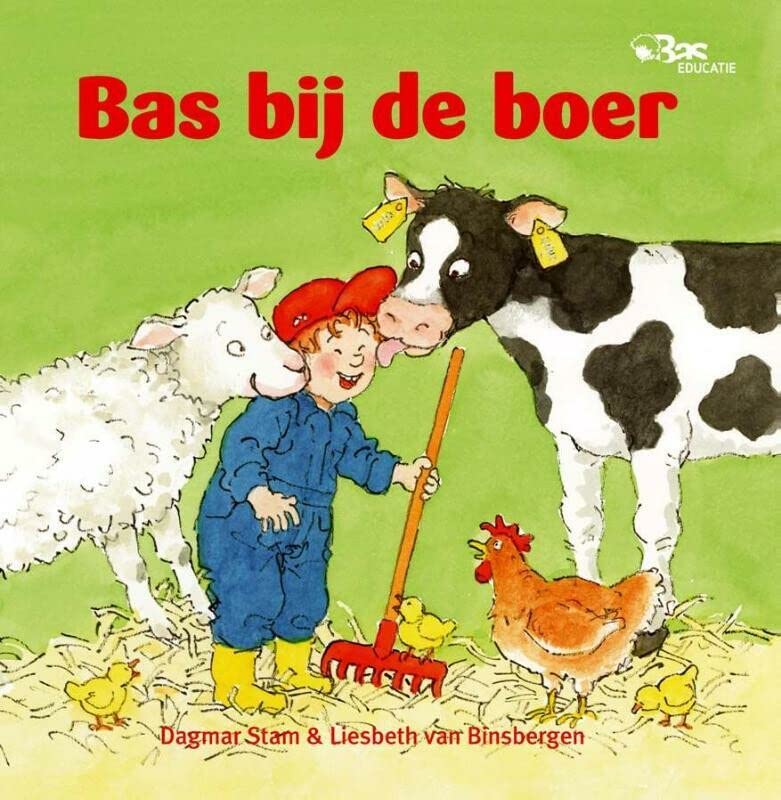 Bas bij de boer (Hardcover)