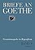 Briefe an Goethe: Band 9: 1820–1822 (9/1 Regesten + 9/2 Register) (German Edition)
