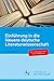 Einführung in die Neuere deutsche Literaturwissenschaft (German Edition)