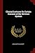 Clinical Lectures On Certain Diseases of the Nervous System