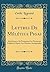 Lettres De Mélétius Pigas: ...