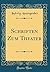 Schriften Zum Theater (Clas...
