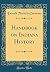 Handbook on Indiana History by Donald Francis Carmony