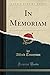 In Memoriam (Classic Reprint)