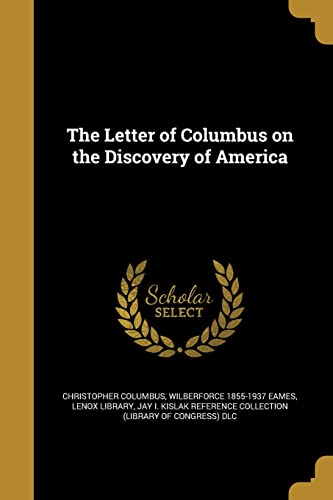The Letter of Columbus on the Discovery of America (Paperback)