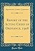 Report of the Acting Chief of Ordnance, 1908 (Classic Reprint)