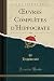uvres Complètes d'Hippocrat...