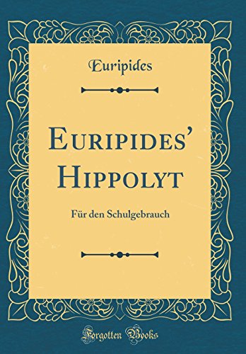 Euripides' Hippolyt