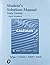 Student Solutions Manual for Single Variable Calculus
