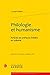 Philologie Et Humanisme: Ar...