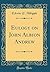 Eulogy on John Albion Andrew (Classic Reprint)