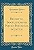 Report on Inoculation for Pleuro-Pneumonia in Cattle (Classic Reprint)