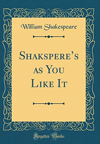 As You Like It