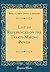 List of References on the Treaty-Making Power (Classic Reprint)