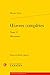 Microcosme (Textes de La Re...