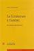 La Litterature a L'ombre by Denis Saint-Amand