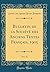 Bulletin de la Société des Anciens Textes Français, 1905, Vol. 31 (Classic Reprint) (French Edition)