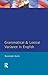 Grammatical and Lexical Variance in English