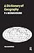 A Dictionary of Geography