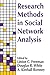 Research Methods in Social Network Analysis