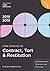Core Statutes on Contract, Tort & Restitution 2018-19 (Macmillan Core Statutes)