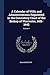 A Calendar of Wills and Administrations Registered in the Consistory Court of the Bishop of Worcester, 1451-1642; Volume 1