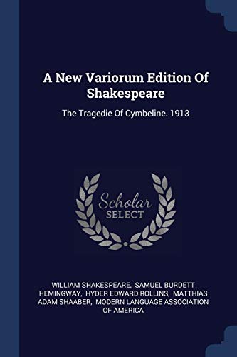 The Tragedie of Cymbeline