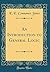 An Introduction to General Logic (Classic Reprint)