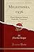 Milestones, 1936, Vol. 22