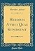 Herodes Attici Quae Supersunt (Classic Reprint) by Herodes Atticus
