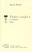 Theatre Complet - Tome VI: ...