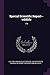 Special Scientific Report--...