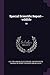 Special Scientific Report--...