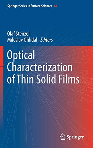 Optical Characterization of Thin Solid Films (Hardcover)