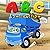 ABC Construction: Toddlers & Preschool Kids Learn The Alphabet With Trucks & Diggers
