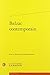 Balzac contemporain (Etudes Dix-neuviemistes) (French Edition)