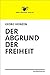 Der Abgrund der Freiheit by Georg Heinzen