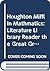 Houghton Mifflin Mathmatics: Literature Library Reader The Great Graph Contest