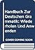 Handbuch Zur Deutschen Grammatik by Larry D. Wells