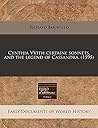 Cynthia VVith certaine sonnets, and the legend of Cassandra. (1595)