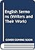 English Sermons (Writers and Their Work)